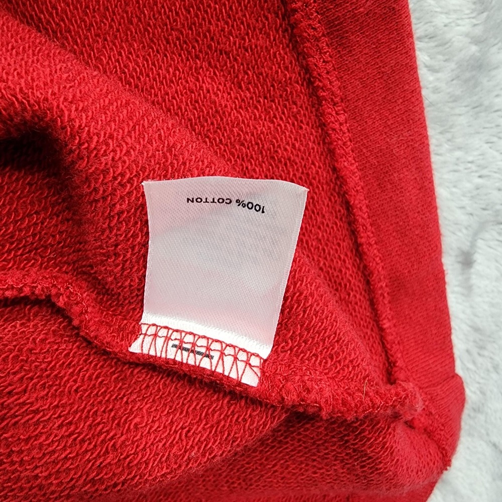 Caslon Jacket Womens M Red Cotton Knit 3/4 Sleeve Peplum‎ Peacoat Preppy Casual - Picture 6 of 11